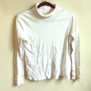 White turtleneck